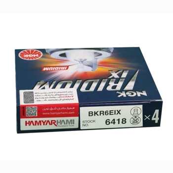 شمع ایریدیوم IX پایه کوتاه کد حرارتی 6 فیلر استاندارد