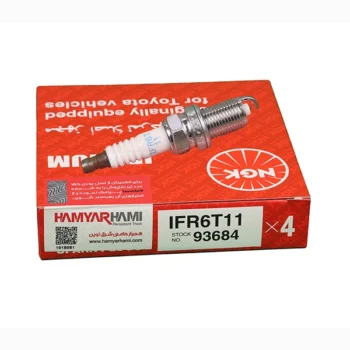 شمع ایریدیوم پایه کوتاه جعبه قرمز